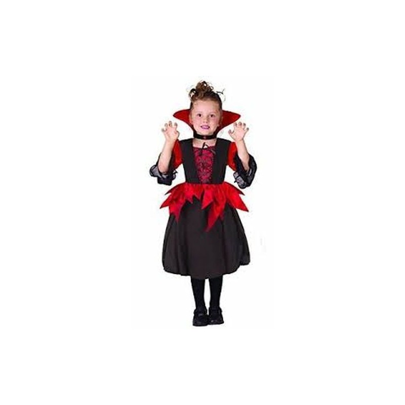 COSTUME LADY VAMPIRELLA TG.3-4 EAN  INGROSSO COSTUMI HALLOWEEN BAMBINA