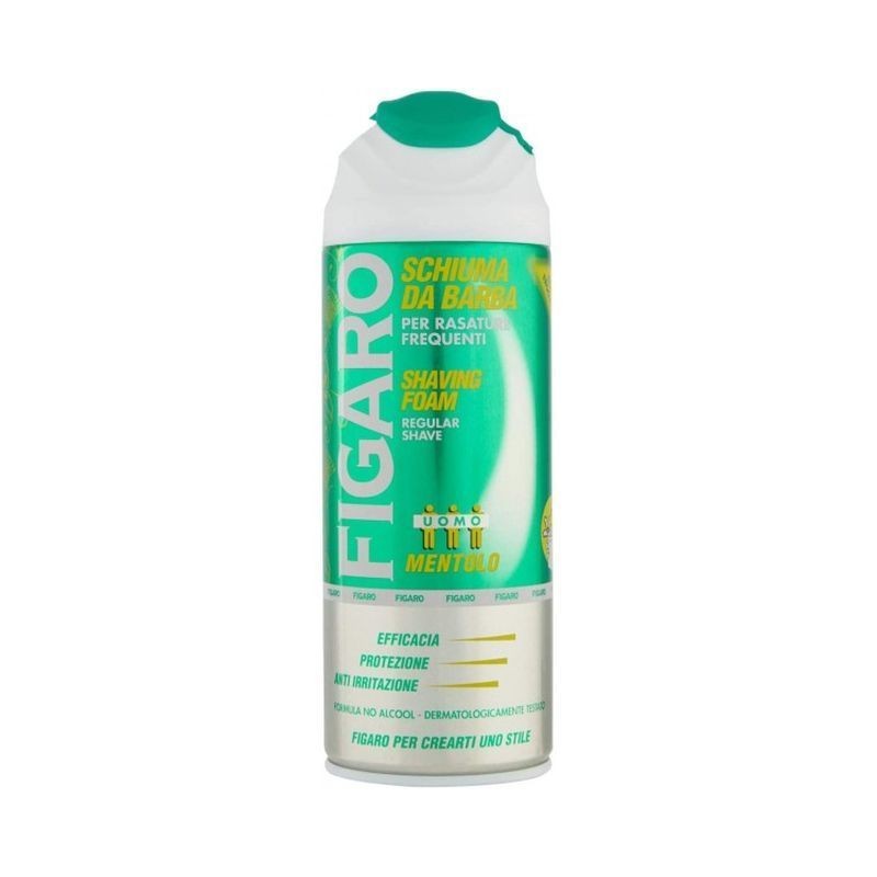 SCHIUMA DA BARBA FIGARO AL MENTOLO 400ML EAN 8004120083150 INGROSSO ARTICOLI PER LA DEPILAZIONE