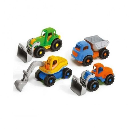 SET STRONG RUSPA+ESCAVATORE+CAMION+TRATT EAN 8002936124609 INGROSSO MEZZI E BARCHETTE