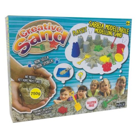 INGROSSO CREATIVE SAND PLAYSET 33.5X26X7CM +4ANNI 750GR SABB