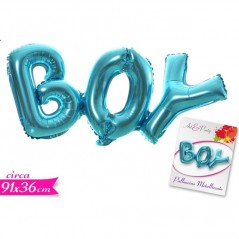 INGROSSO PALLONCINO SCRITTA BOY