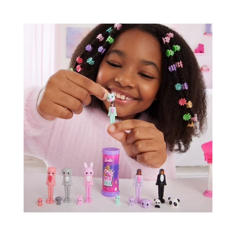 MINI BARBIELAND CUTIE REVEALE DOLL ASST