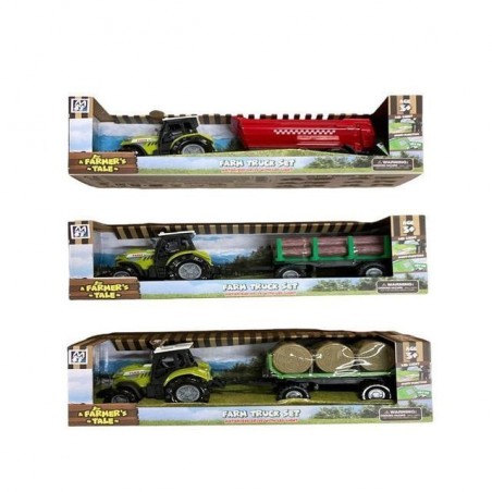 FARM TRUCK TRATTORE C/CARRO AGRICOLO