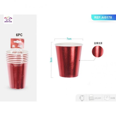 INGROSSO BICCHIERE METALIZZATO R