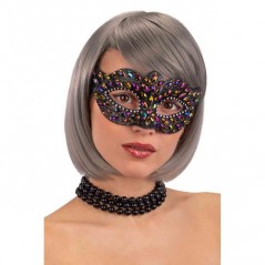 INGROSSO MASCHERA NERA IN PLAST.