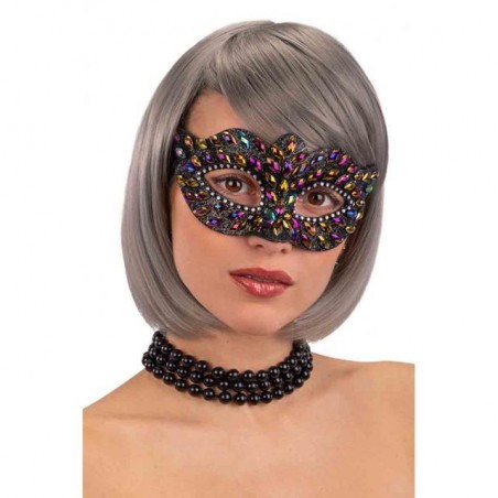 INGROSSO MASCHERA NERA IN PLAST.