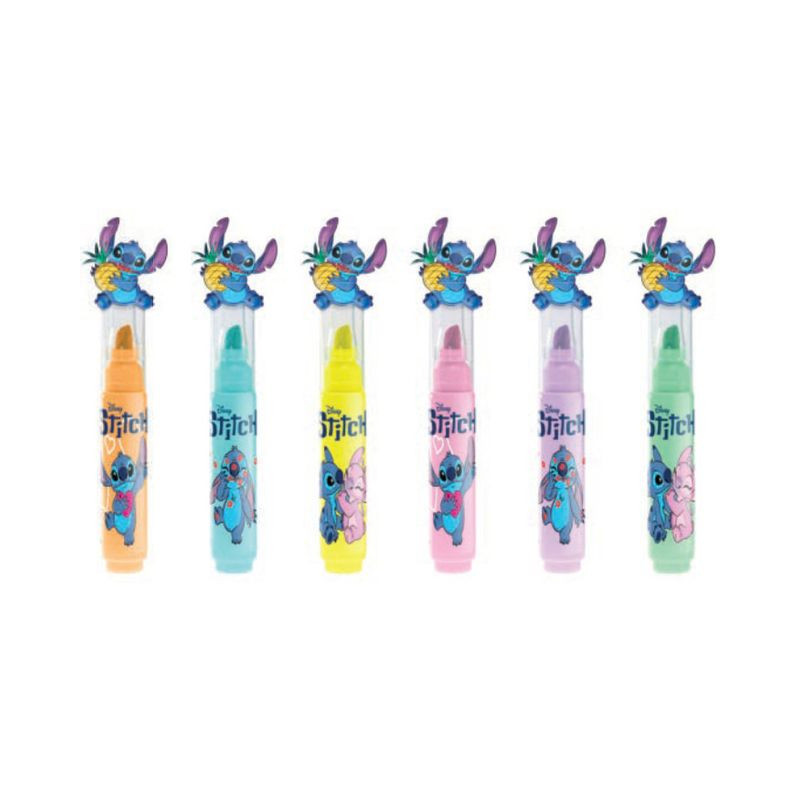 EVIDENZIATORE CON TOPPER LILO & STITCH EAN 8055714320687 INGROSSO EVIDENZIATORI