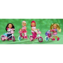 INGROSSO EVI LOVE IN BICICLETTA 6X15X16CM 4ASS.TI