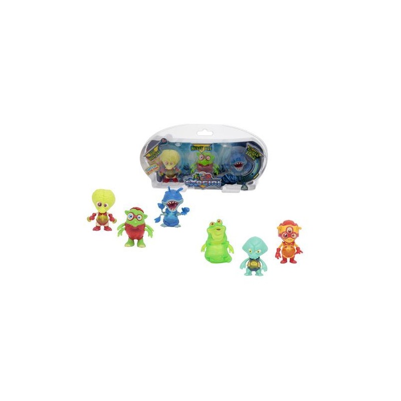 EXOGINI BLISTER 3PZ 26X5X14CM PILE INCL. 2 ASSORTIMENTI - SI ILLUMINANO AL BUIO