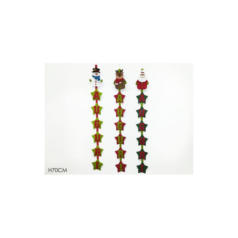 FESTONE AUGURI 3ASS EAN 8015361196837 INGROSSO OGGETTISTICA NATALIZIA