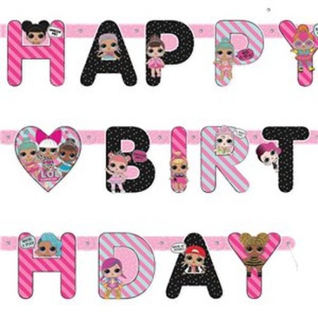 FESTONE AUGURI LOL SURPRISE! EAN 8026196231921 INGROSSO FESTONI PER PARTY