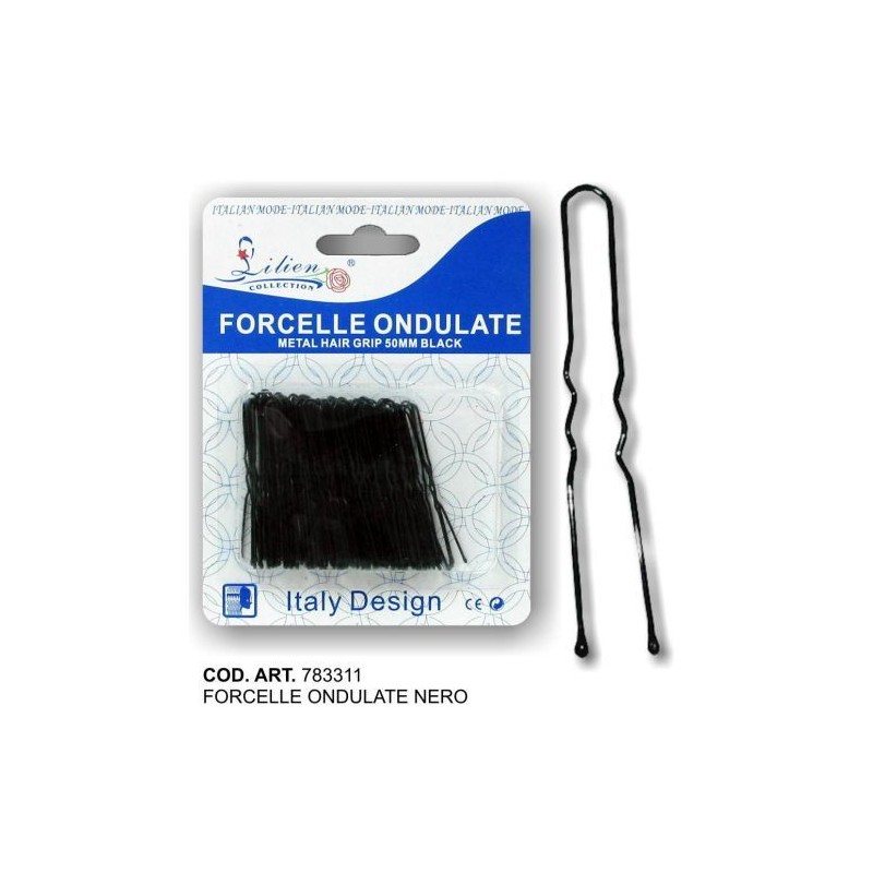 FORCELLE 50mm NERO EAN 8027727833119 INGROSSO MOLLETTE E CLIP