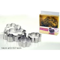 INGROSSO FORMINE FIORE SET 4 PZ