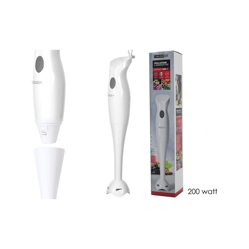 FRULLATORE A IMM. 200W 1VEL. BIANCO EAN 8015361073718 INGROSSO PICCOLI ELETTRODOMESTICI