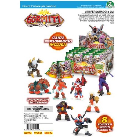 INGROSSO GORMITI MINIFIG ASS.11