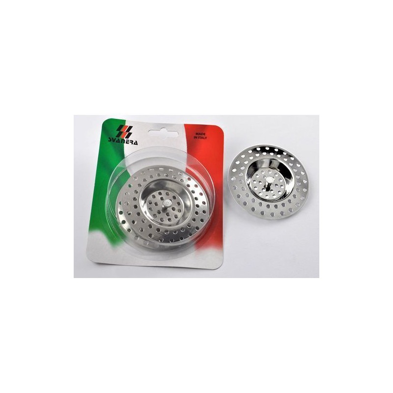 GRIGLIA LAVELLO + POMOLO INOX 2PZ EAN 8005498087658 INGROSSO ACCESSORI CUCINA