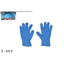 INGROSSO GUANTI NITRILE MONOUSO MIS.S BOX 100PZ