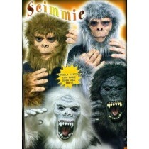 INGROSSO HALLOWEEN MASCHERA GORILLA CATT. C/MANI