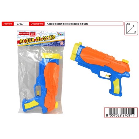 INGROSSO AQUA BLASTER PISTOLA 24CM