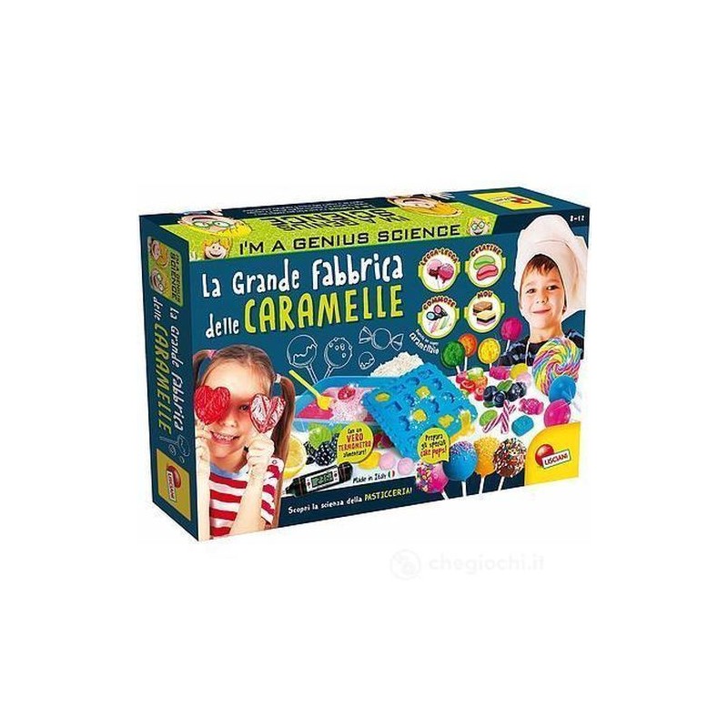 I'M A GENIUS GRANDE FABBRICA CARAMELLE EAN 8008324077472 INGROSSO SCIENZA E GIOCO LISCIANI