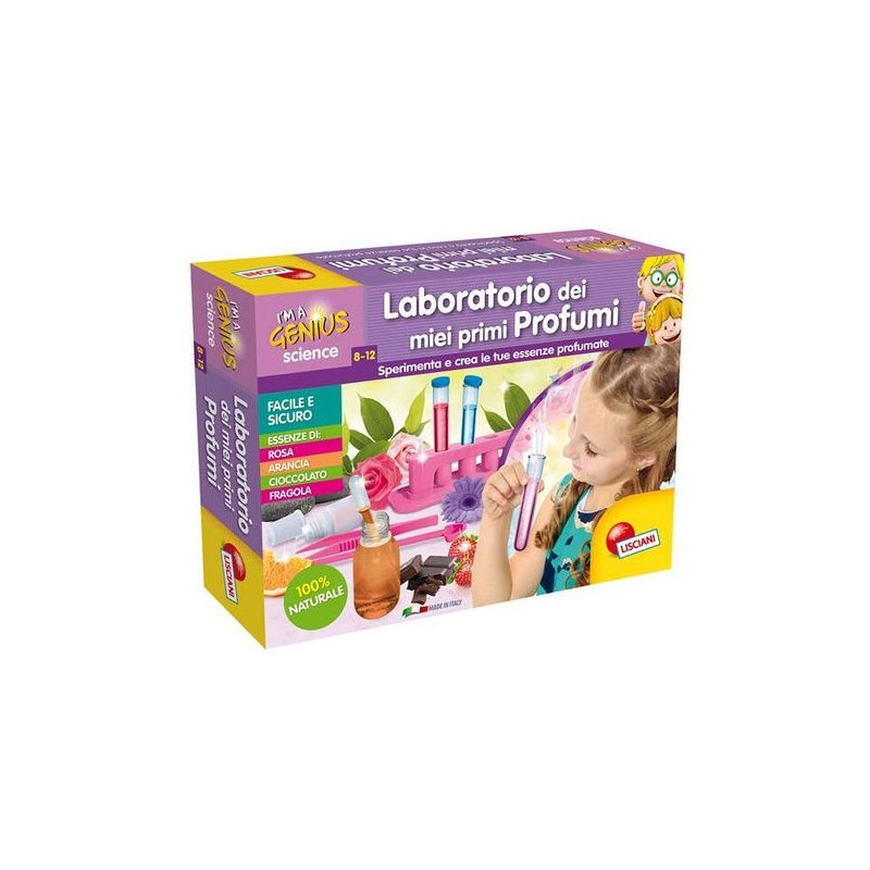 I'M A GENIUS LABORATORIO PRIMI PROFUMI 39X28.5X8CM AROMI NATURALI EAN  INGROSSO SCIENZA E GIOCO LISCIANI