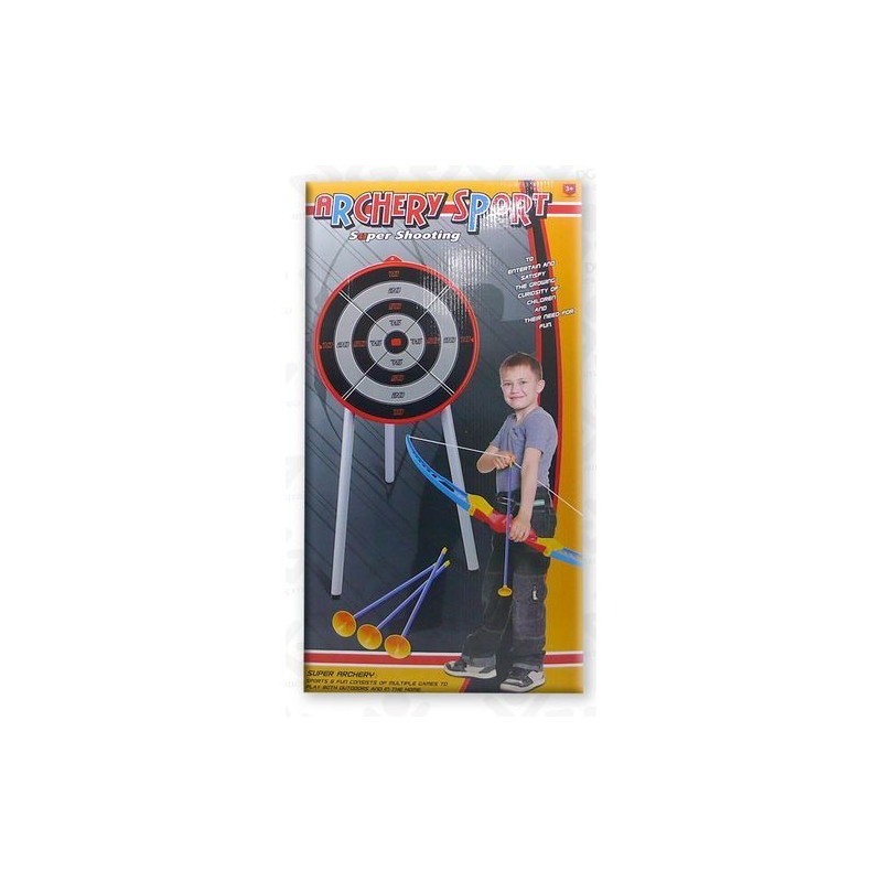 ARCO CON BERSAGLIO EAN 8010362024592 INGROSSO SPADE GIOCATTOLO E ARCHI INDIANI