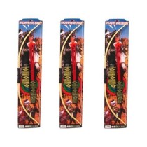 INGROSSO ARCO INDIANI 66CM C/FRECCE E PUGNALE 3 ANNI+