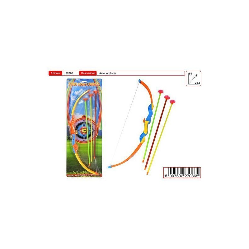 ARCO MEDIO EAN  INGROSSO SPADE GIOCATTOLO E ARCHI INDIANI