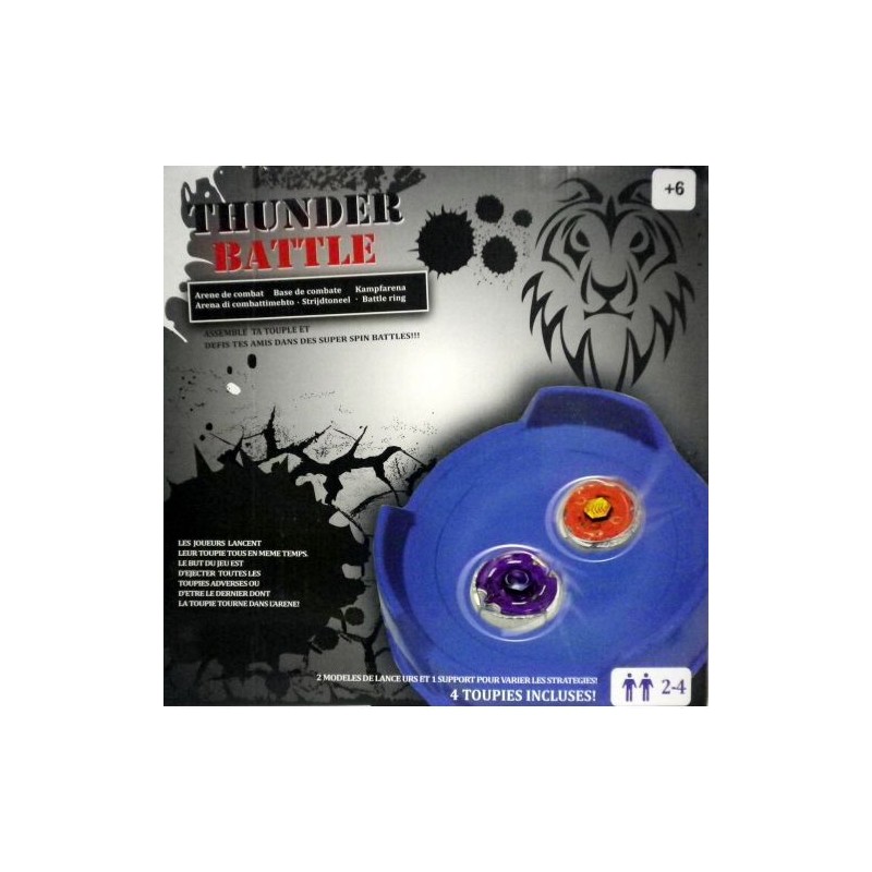ARENA DI COMBATTIMENTO C/4 TROTTOLE DA 2 A 4 GIOCATORI 6ANNI+ EAN 8010362392936 INGROSSO GIOCATTOLI IN SCATOLA