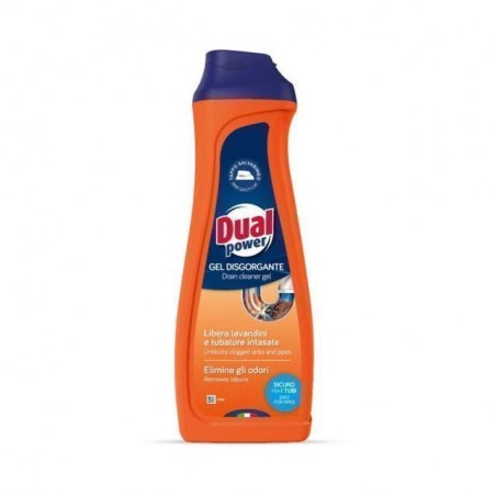 DUAL POWER DISGORGANTE GEL 960ML CASALINGHI EAN 8050999572196 INGROSSO DETERSIVI