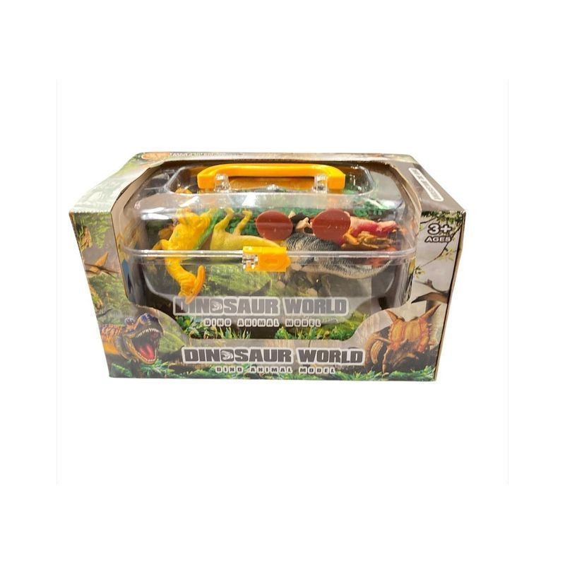 VALIGETTA CON DINOSAURI DINOSAUR WORLD EAN 8021029963741 INGROSSO GIOCATTOLI IN SCATOLA