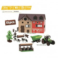 FATTORIA 13 PEZZI GIOCATTOLI EAN 8056894902250 INGROSSO GIOCHI COSTRUZIONI ECONOMICI