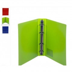 CARTELLA ANELLI A5 D.30 LACCATO ASS CARTOLERIA EAN 8033593021956 INGROSSO COPERTINE AD ANELLI