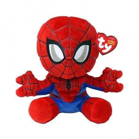 PELUCHE MARVEL 20CM FLOPPY SPIDERMAN EAN 0008421440078 INGROSSO PELUCHE MORBIDOSI