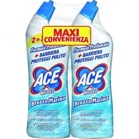 ACE WC BREZZA MARINA BIPACCO (2X700ML) EAN 8001480023253 INGROSSO DETERSIVI