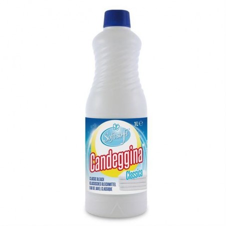 SOFT CANDEGGINA 1LT CLASS. IPOCLORO NUOV CASALINGHI EAN 8057438680702 INGROSSO DETERSIVI