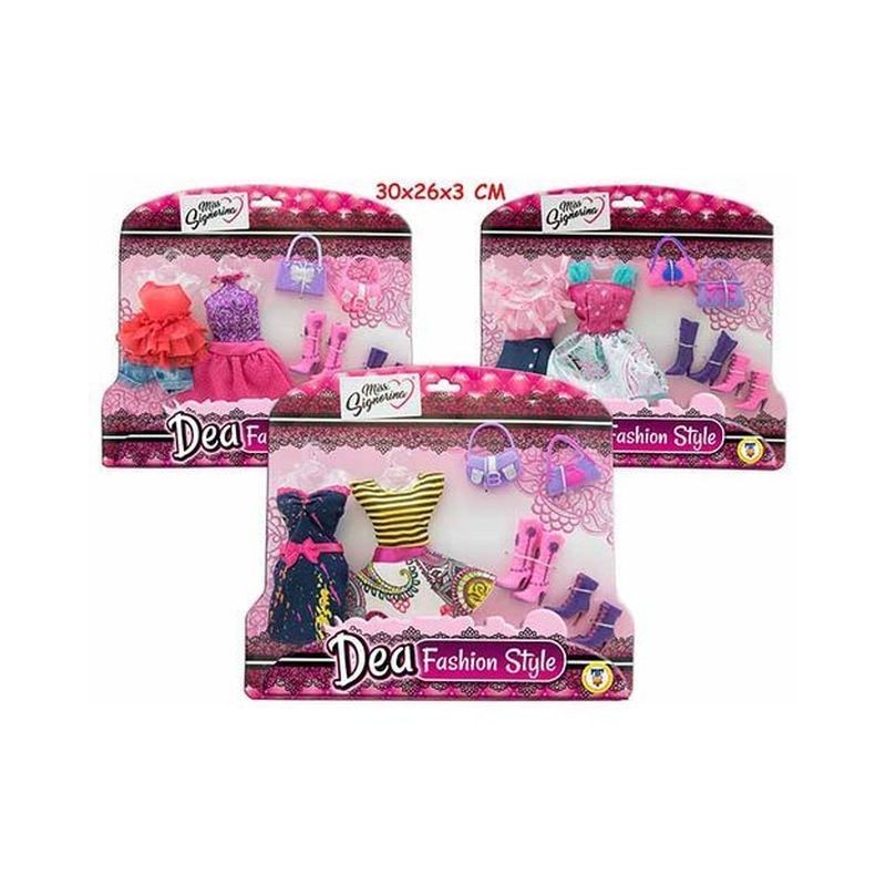DEA - VESTITI BAMBOLA FASHION STYLE ASS EAN 8017967659259 INGROSSO ACCESSORI PER BAMBOLE