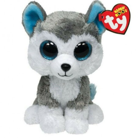 BEANIE BOOS 15CM SLUSH CANE HUSKY EAN 0008421360062 INGROSSO PELUCHE OCCHIONI TY