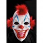 MASCHERA CLOWN IN PLASTICA RIGIDA IN BUS EAN  INGROSSO MASCHERE DI HALLOWEEN