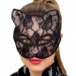 MASCHERA GATTO IN PLASTICA RIGIDA C/PIZZ EAN 8004761008161 INGROSSO MASCHERE DI HALLOWEEN