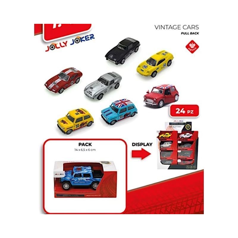 VINTAGE CAR 1:43 ASS. EAN 8001097958030 INGROSSO MODELLINI AUTO