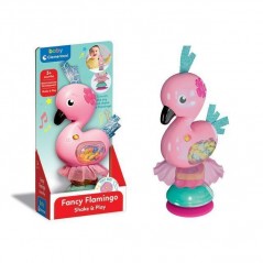 FANCY FLAMINGO SHAKE & PLAY 17492 GIOCATTOLI EAN 8005125174928 INGROSSO BABY CLEMENTONI