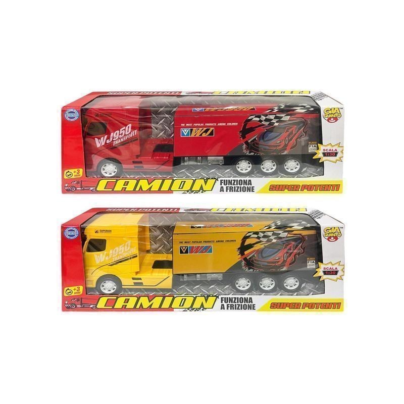 CAMION SUPERPOTENTE GVC-9809 EAN 8058486098099 INGROSSO MODELLINI AUTO A FRIZIONE