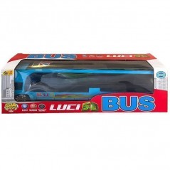 AUTOBUS 3D LUCI E SUONI GVC-9724 GIOCATTOLI EAN 8058486097245 INGROSSO MODELLINI AUTO LUCI E SUONI