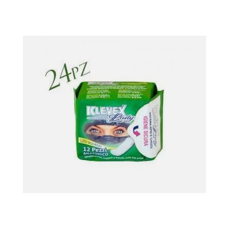 ASSORBENTI GIORNO ANATOMICO PZ.12 EAN 8011690306947 INGROSSO ACCESSORI IGIENE