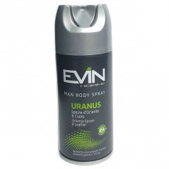 EVIN DEO MAN 150ML URANUS VERDINO PROFUMERIA EAN 8007675733853 INGROSSO DEODORANTI