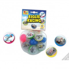 BIGLIE DA SPIAGGIA PZ.8 RACING ARTICOLI MARE EAN 8017967668145 INGROSSO GIOCHI MARE