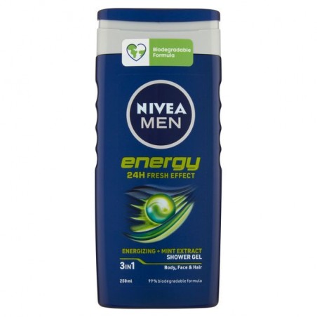 NIVEA MEN DOCCIA SHAMPOO ENERGY 250ML PROFUMERIA EAN 4005808678747 INGROSSO DOCCIA SCHIUMA