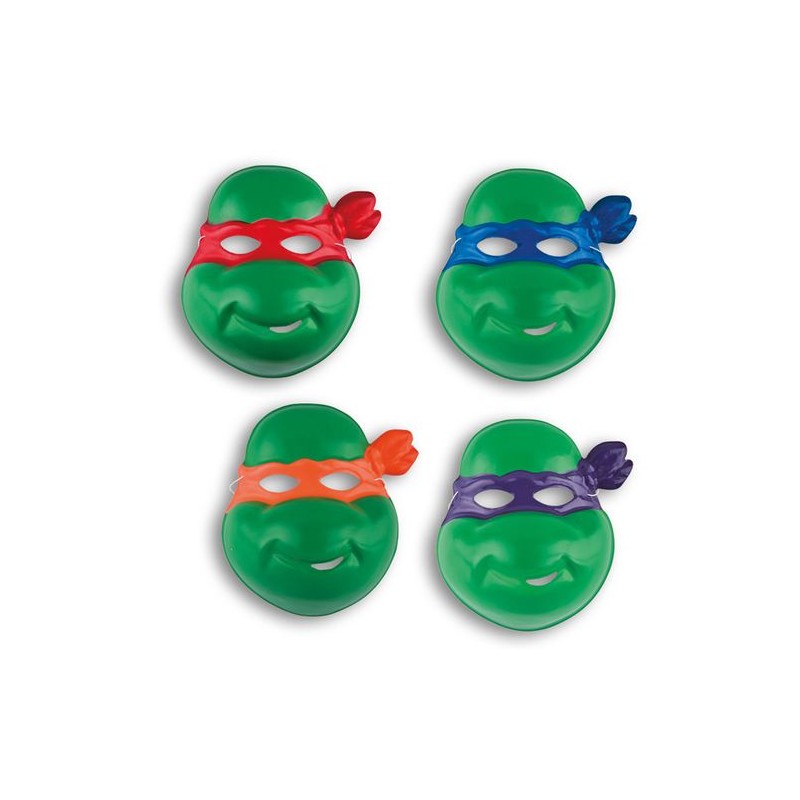 MASCHERA TARTARUGA NINJA IN PLASTICA COL EAN 8004761002619 INGROSSO MASCHERE DI CARNEVALE