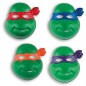 MASCHERA TARTARUGA NINJA IN PLASTICA COL EAN 8004761002619 INGROSSO MASCHERE DI CARNEVALE